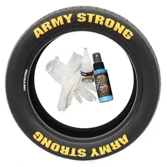 Army Strong Tire Stickers