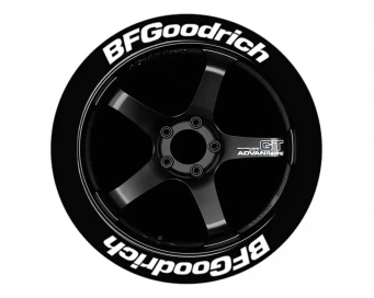BF Goodrich Tire Stickers