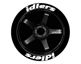 Idlers Design Tire Stickers