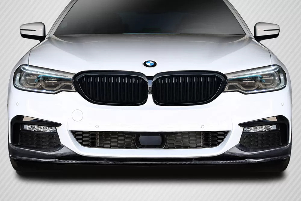 2017-2020 BMW 5 Series G30 Carbon Creations M Tech Front Lip Splitter - 3 Piece - 115655