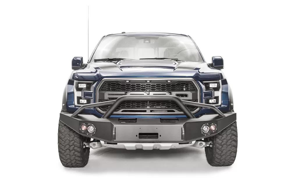 Fab Fours Front Bumper w/ Pre-Runner Guard Ford Raptor 2017-2022 - FF17-H4352-1